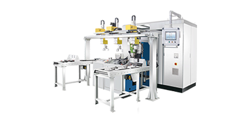 全自動制動盤平衡機(jī)流水線