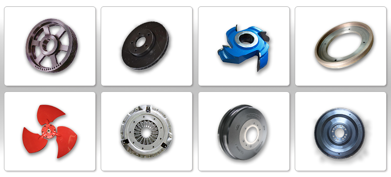 單面立式平衡機(jī)適用工件 單面立式平衡機(jī)適用工件