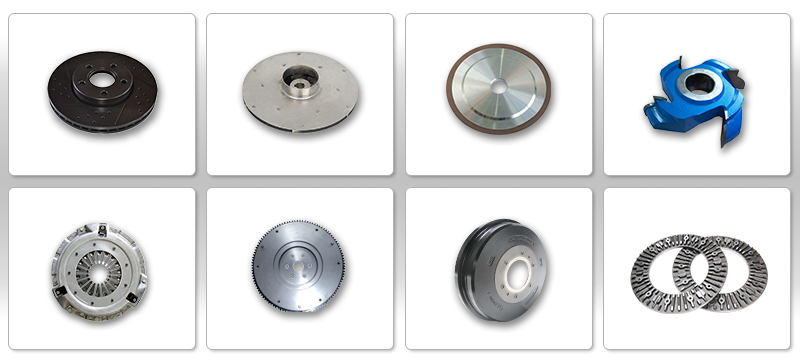 立式氣動主軸平衡機適用工件 立式氣動主軸平衡機適用工件