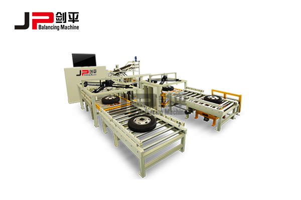 汽車輪胎輪轂流水線全自動(dòng)平衡機(jī)