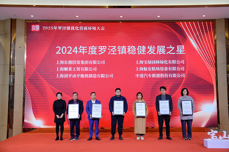 上海劍平獲穩(wěn)健發(fā)展之星稱(chēng)號(hào)